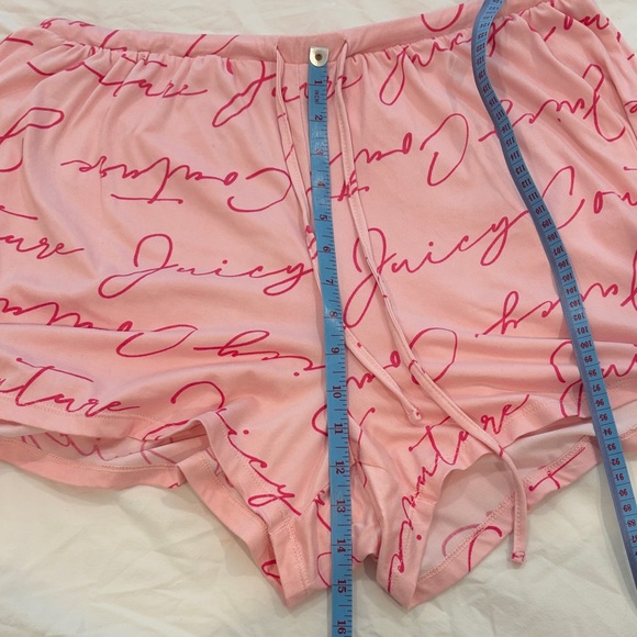 Juicy Couture Pink Pajama Set 3 piece Women’s 1X loungewear - Picture 4 of 13